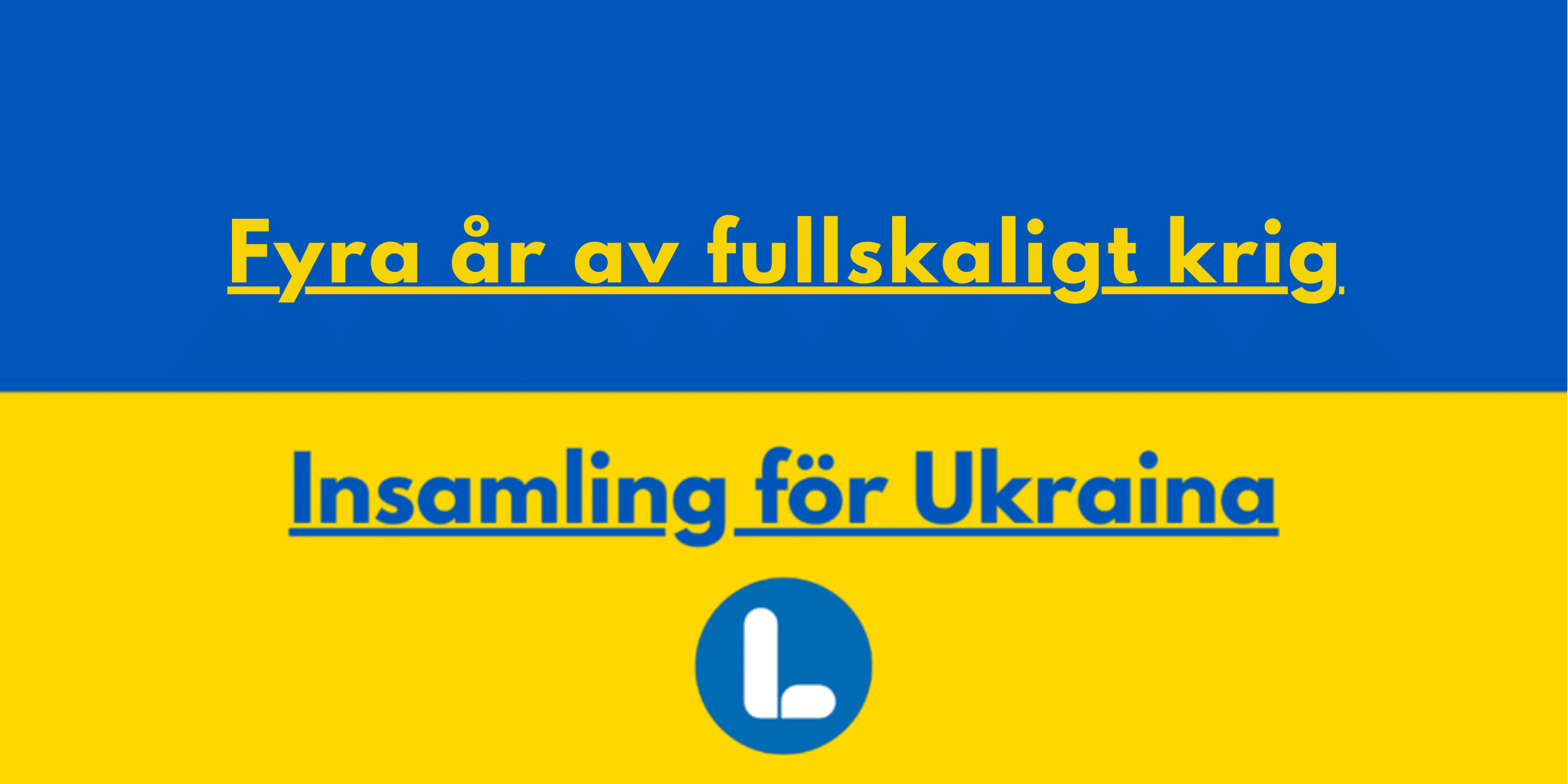 Insamling för Ukraina